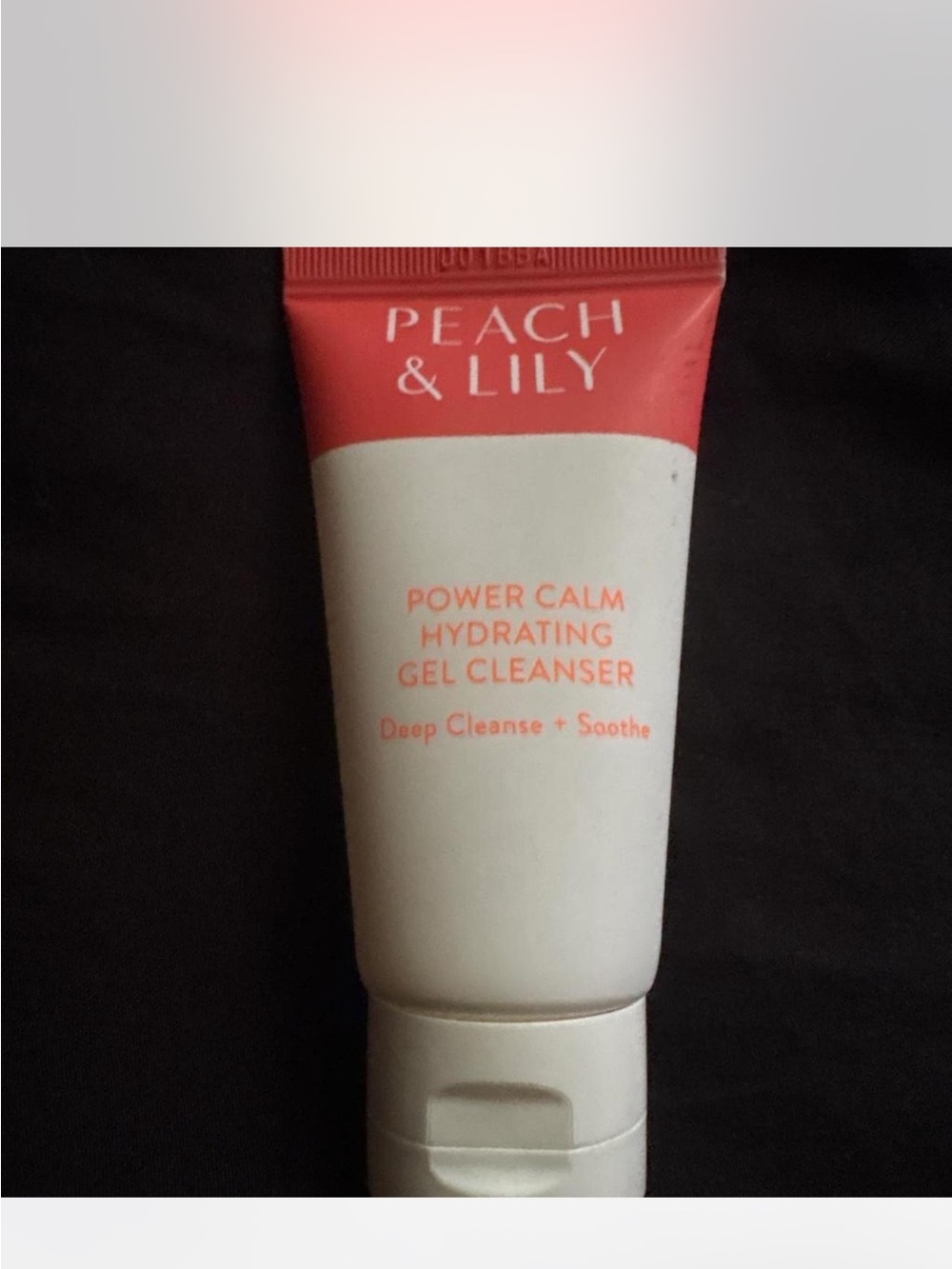 Peach & Lily Power Calm Hydrating Gel Cleanser - White & Coral